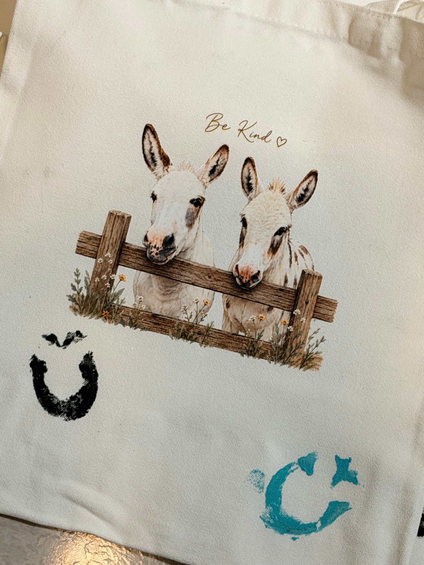 Toby & Wyatt Signature “Hoofed” Tote Bag